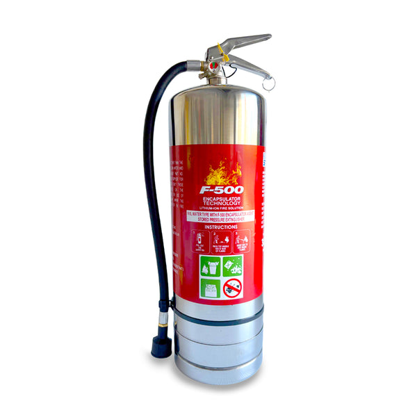 Fire Extinguisher F-500EA 9L Suitable for Small Lithium-ion Battery Fires