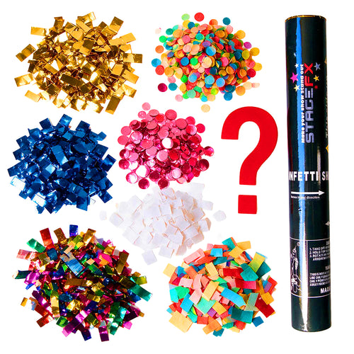 Confetti Cannon Cartridges (Handheld) - Choose any confetti!