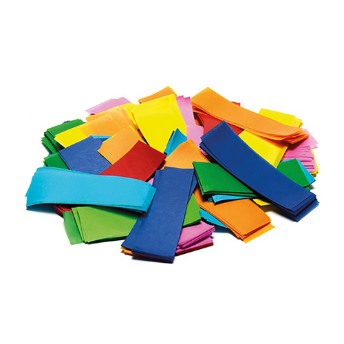 Multi Confetti Rectangle Paper (1kg)